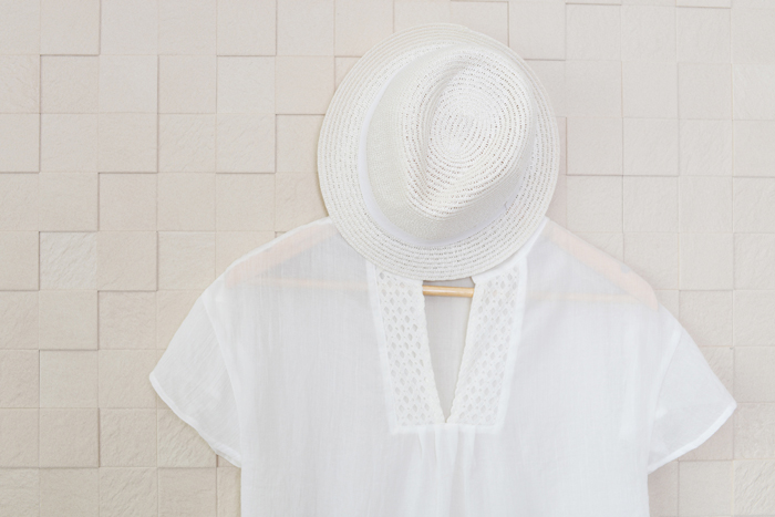 衿や脇部の黄ばむを防ぐ！汗が付着した夏物衣類のしまい洗い方法